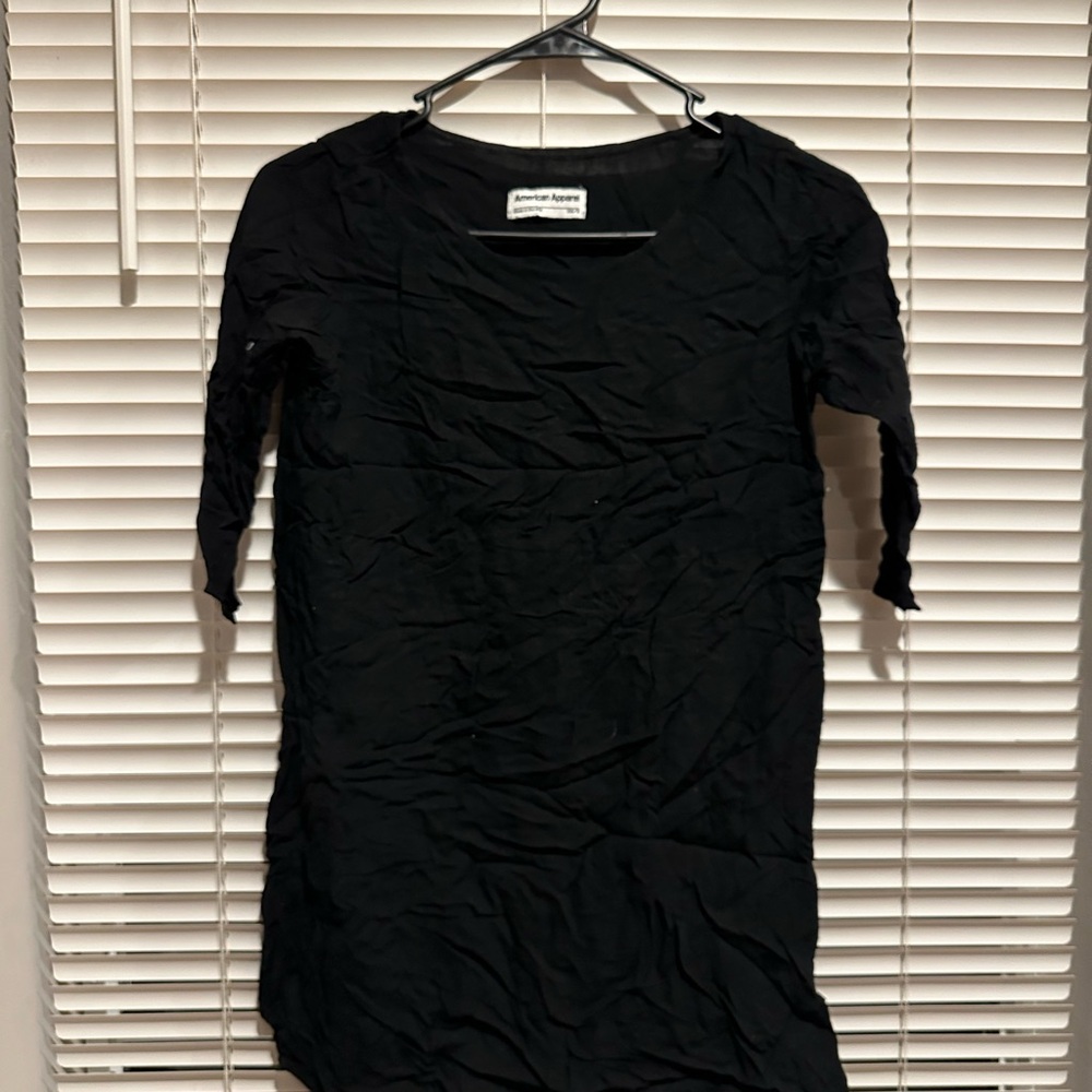 Black 3/4 Sleeve Dress